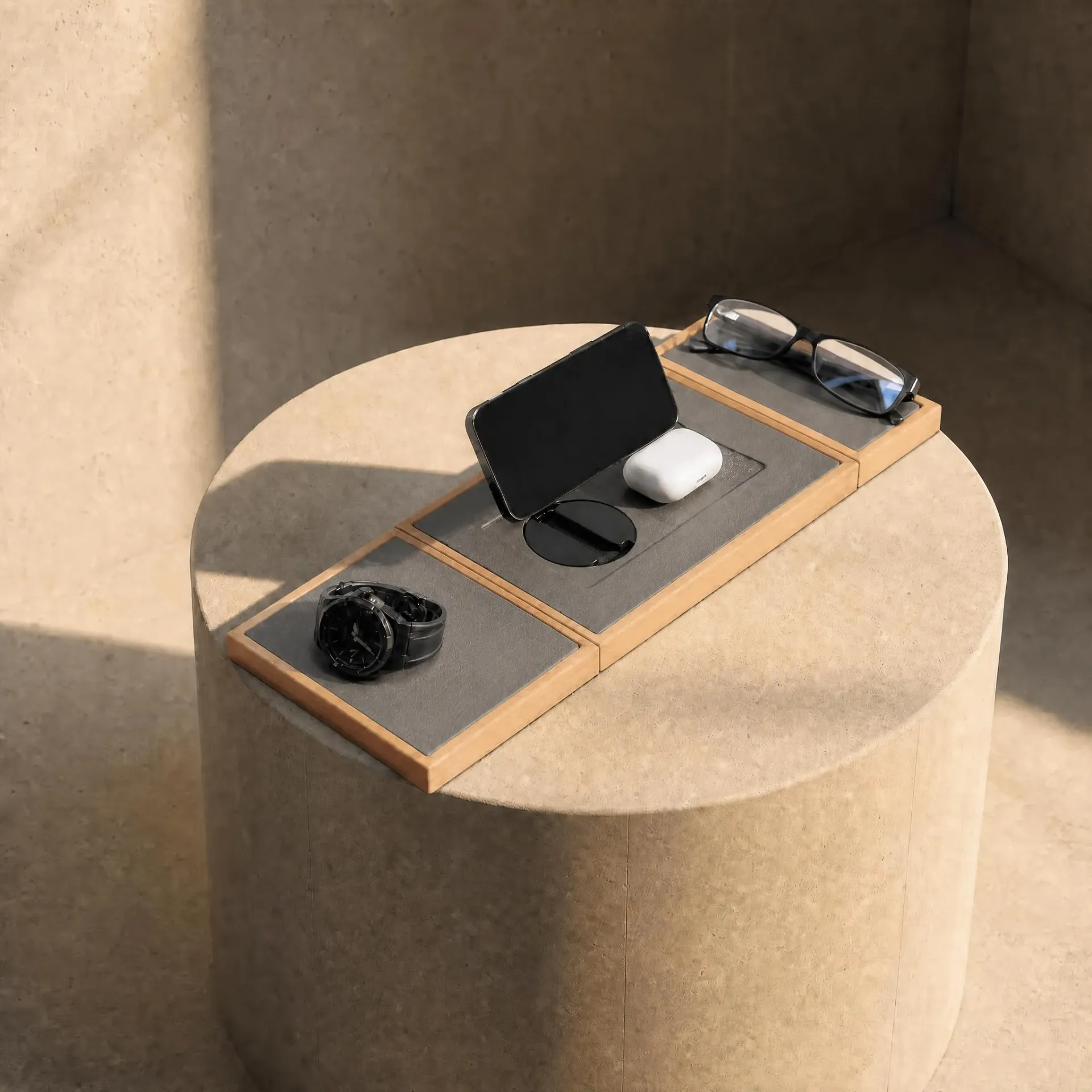 Charging station set