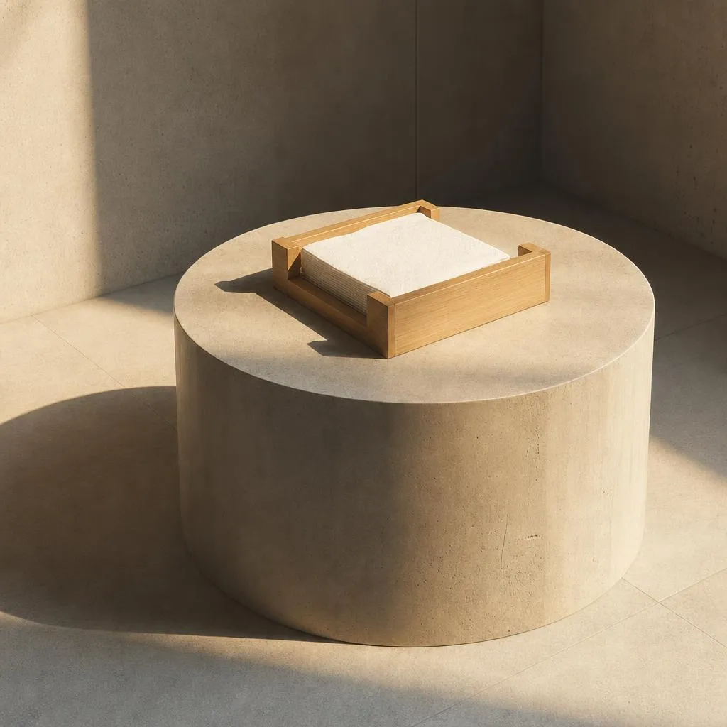 Minimal napkin holder